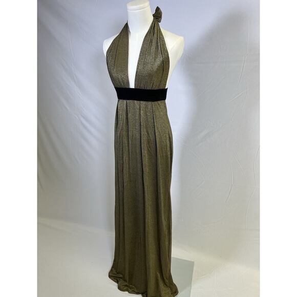 Vintage Y2K Halter Maxi dress Size Small - Picture 9 of 13
